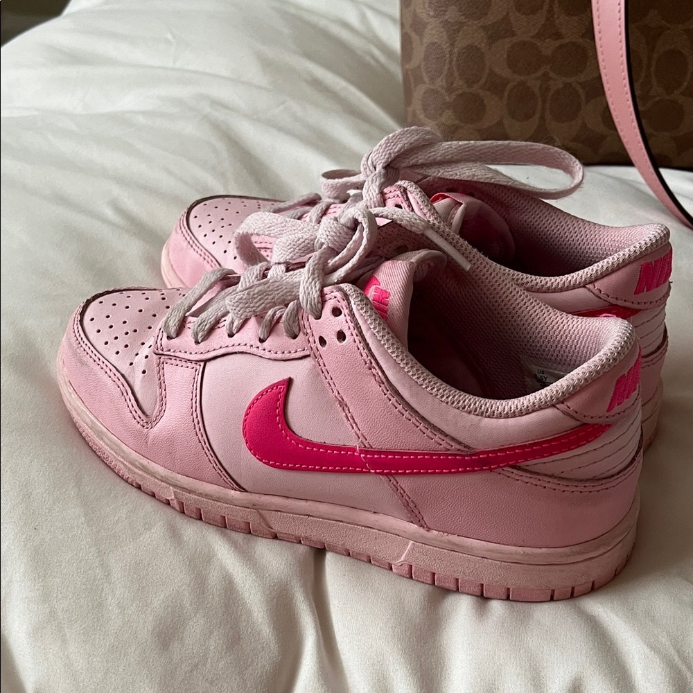 Nike Pink Low-Top Sneakers